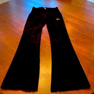 Alo Pants Black Medium Flare New No Tags